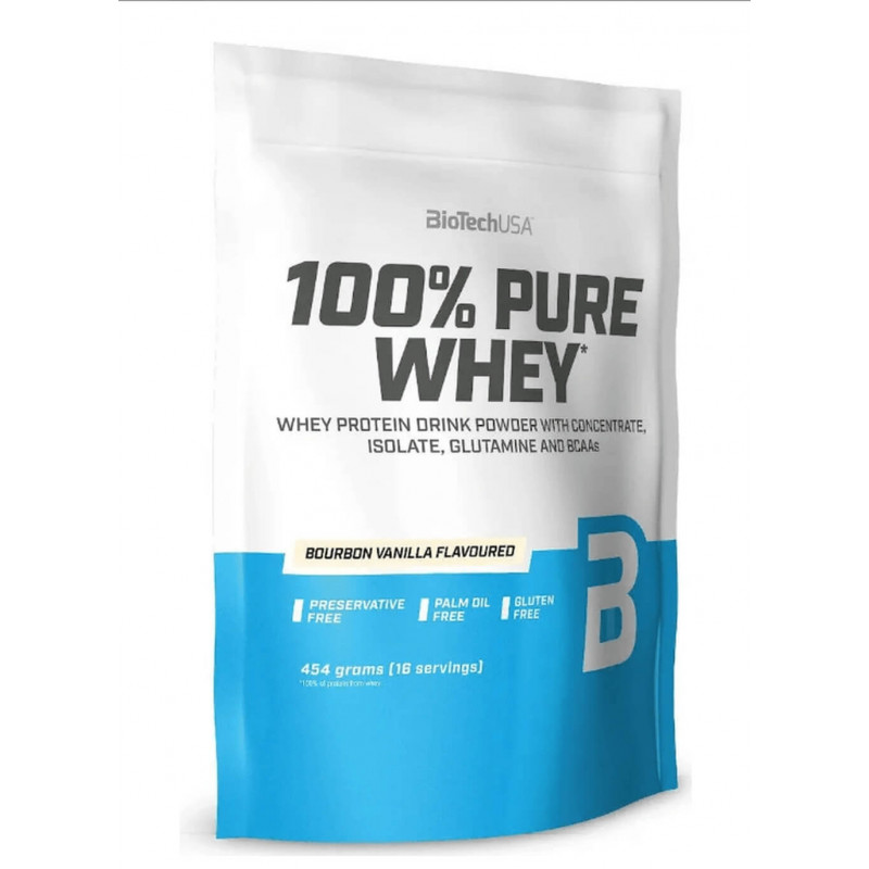 100% PURE WHEY 454gr ::Biotech USA:: 100% PURE WHEY 454gr ::Biotech USA::