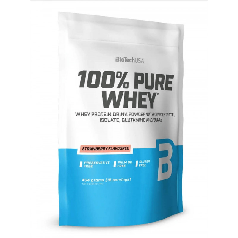 100% PURE WHEY 454gr ::Biotech USA:: 100% PURE WHEY 454gr ::Biotech USA::