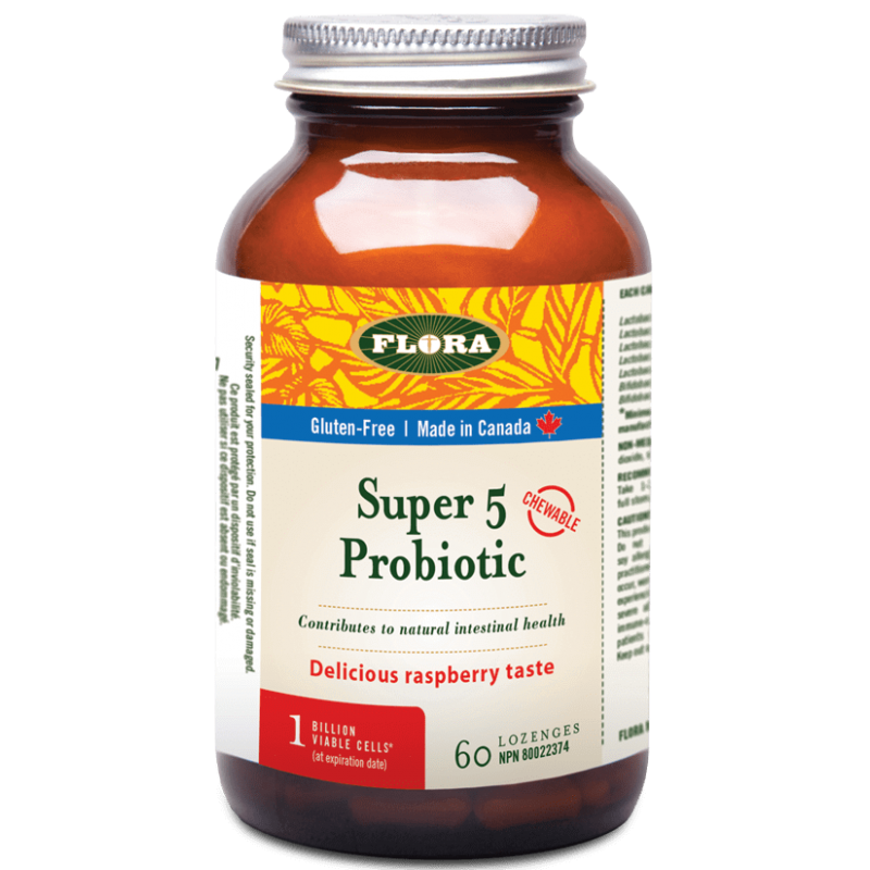 Super 5 Probiotic 60 μασώμενα δισκία ::FLORA-FMD::