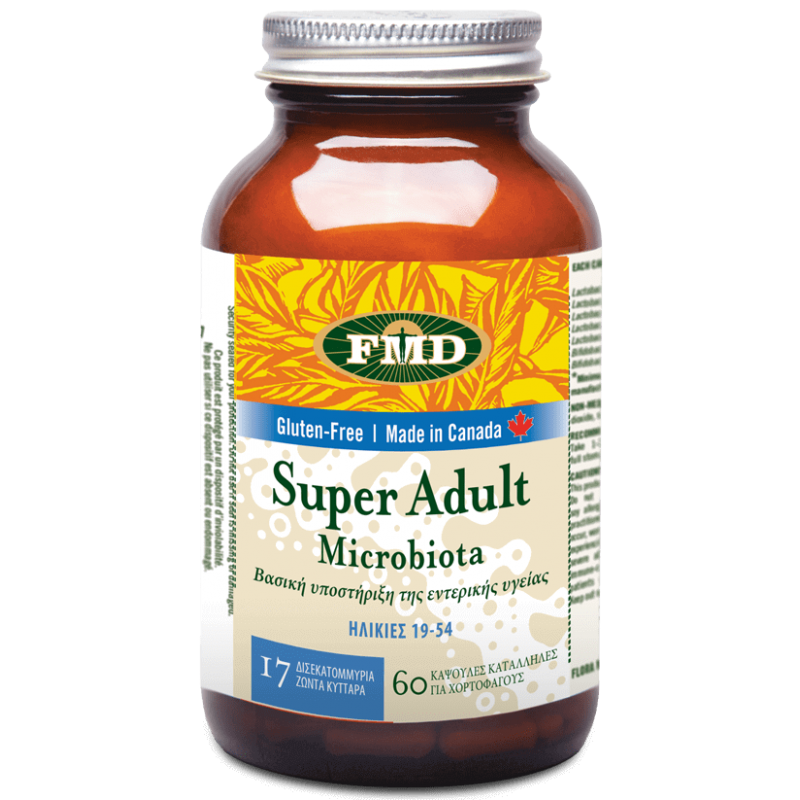 Super Adult Microbiota 60 caps ::FLORA-FMD::
