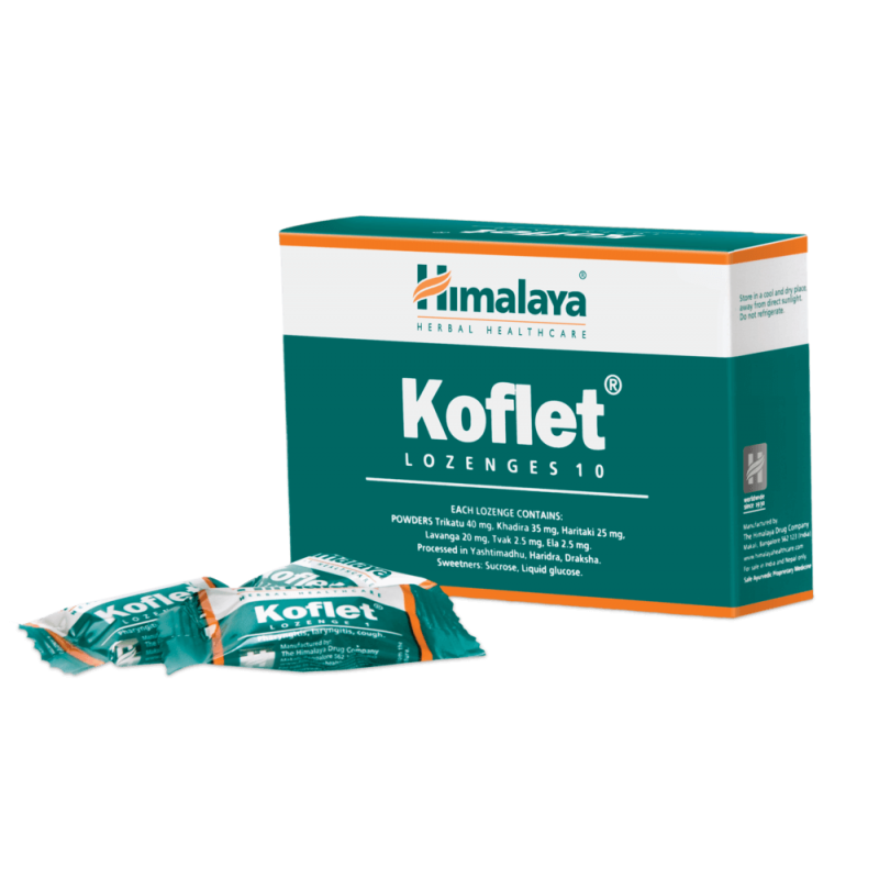 Koflet Lozenges 10 (Βρογχίτιδα - Βρογχικό Άσθμα) ::Himalaya::