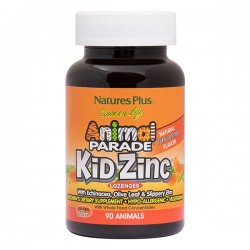KID ZINC ANIMAL PARADE ZINC 8mg 90 lozenges ::NATURE'S PLUS::