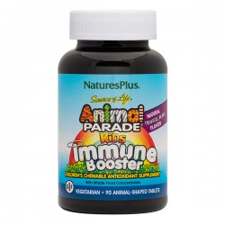 KIDZ IMMUNE BOOSTER ANIMAL PARADE 90 chewable tabs ::NATURE'S PLUS::