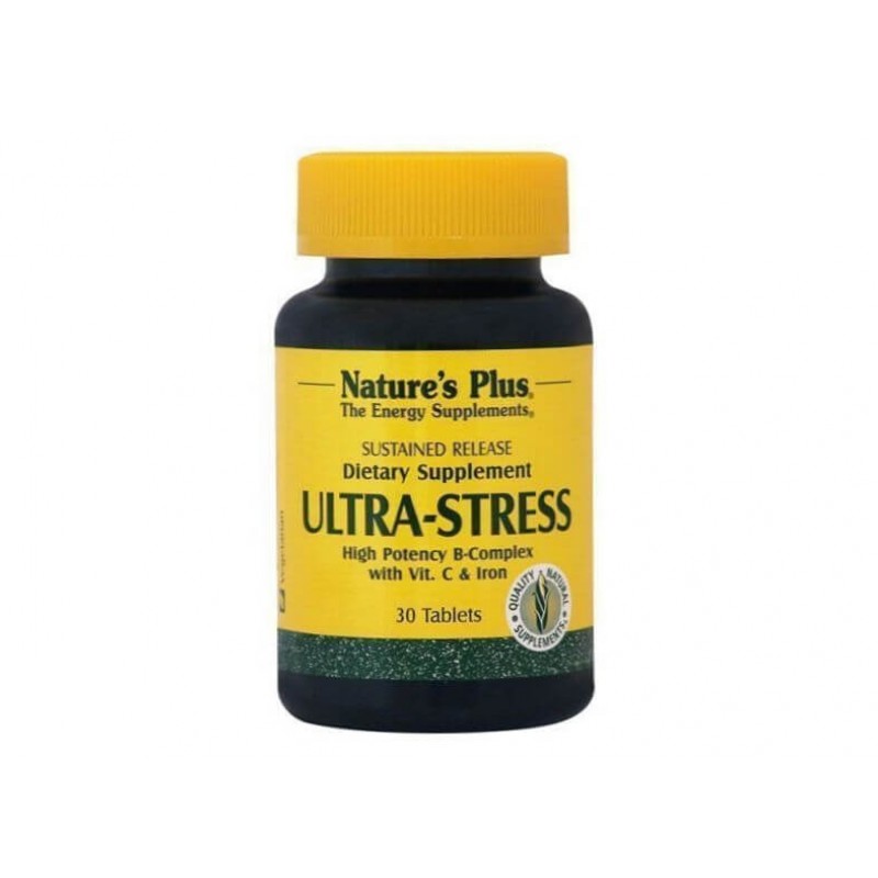 ULTRA STRESS SUSTAINED RELEASE 30tabs (Ευεξία-Αντιστρές) ::NATURE'S PLUS::