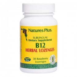 VITAMIN B12 (ΚΟΒΑΛΑΜΙΝΗ) 1000mcg 30 lozenges ::NATURE'S PLUS:: VITAMIN B12 (ΚΟΒΑΛΑΜΙΝΗ) 1000mcg 30 lozenges ::NATURE'S PLUS::