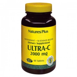 ULTRA C 2000mg SUSTAINED RELEASE 60tabs ::NATURE'S PLUS:: ULTRA C 2000mg SUSTAINED RELEASE 60tabs ::NATURE'S PLUS::