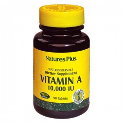 VITAMIN A 10,000 IU 90tabs ::NATURE'S PLUS::