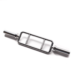 Μπάρα Τρικεφάλων/Δικεφάλων Ολυμπιακή Σχήματος Η ø50mm με Σφιγκτήρες