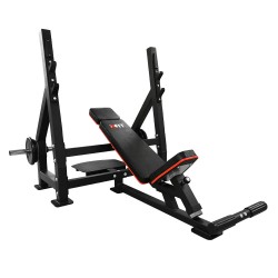 Επαγγελματικός Επικλινής Πάγκος με Ορθοστάτες X-Fit 82 Επαγγελματικός Επικλινής Πάγκος με Ορθοστάτες X-Fit 82