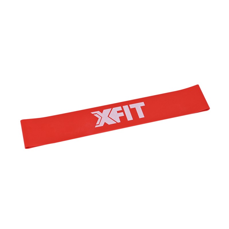 Flat Latex Band 60cm x 5cm x 0,09cm 86229 (X-FIT) Red