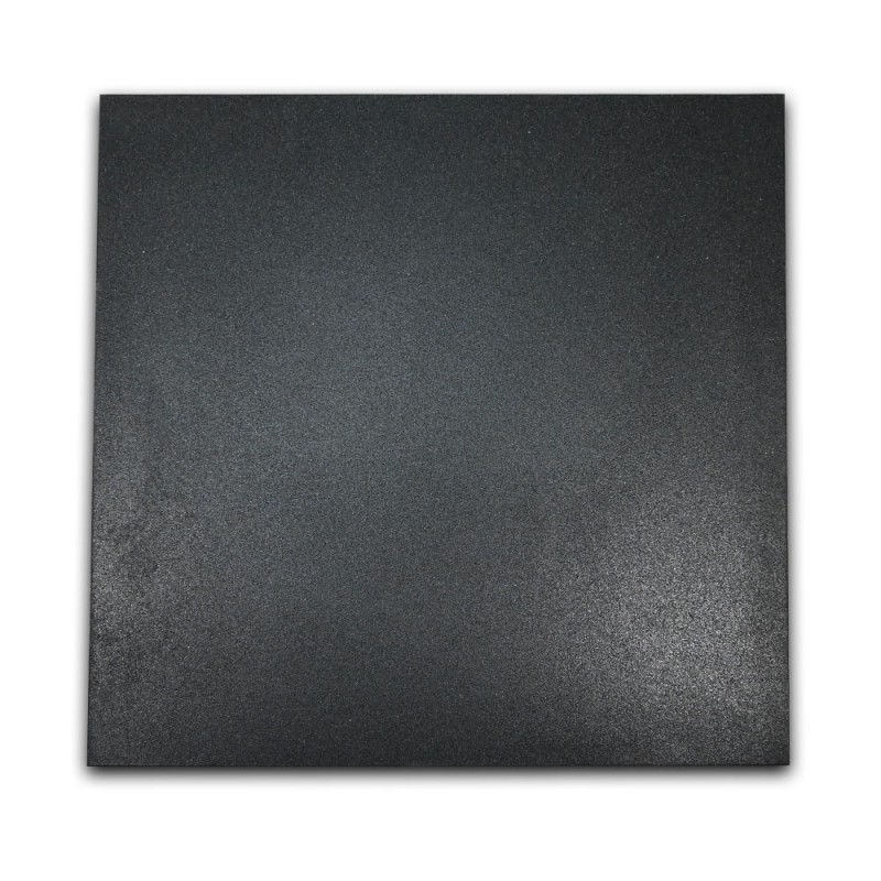 Black Shock Absorbing Rubber Tile 1000x1000x15mm (X-FIT)