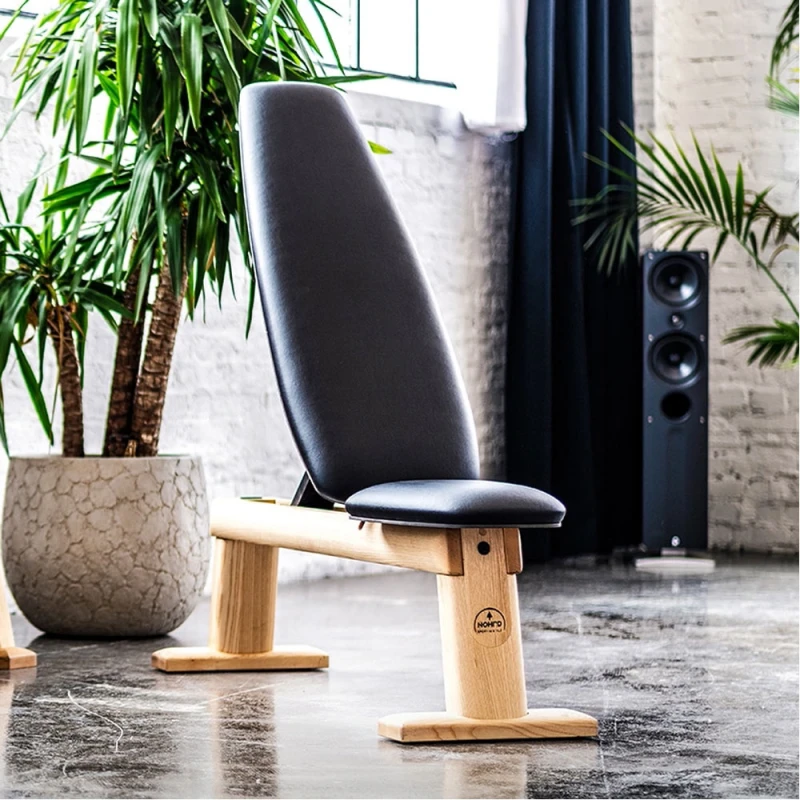 Wooden Weight Bench Oak (Nohrd)