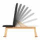 Wooden Weight Bench Oak (Nohrd)