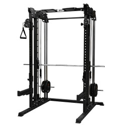 Multi-Functional Smith Machine with free weights (X-FIT) Multi-Functional Smith Machine with free weights (X-FIT)