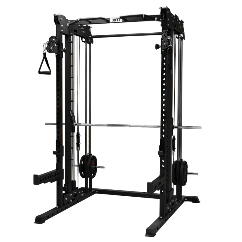 Multi-Functional Smith Machine with free weights (X-FIT)