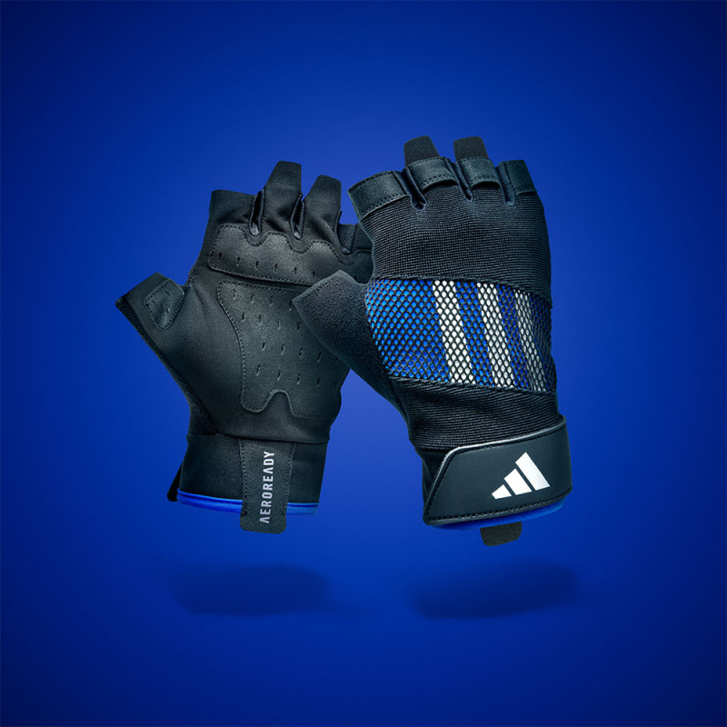 Performance Training Gloves (Adidas) - XLarge-15014BL