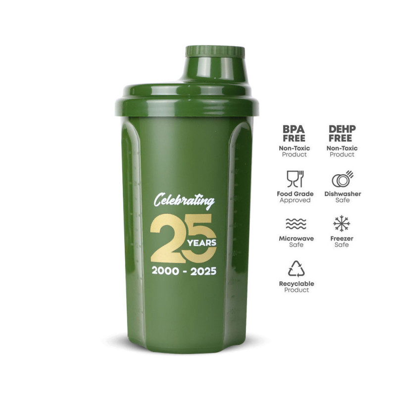 Shaker 25 Years Anniversary 500ml (X-Treme Stores)