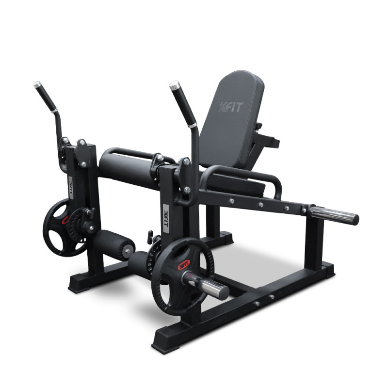 Plate Loaded Isolated Leg Curl Extension Machine (X-FIT)