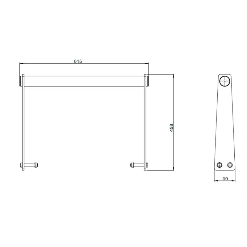 Pro Sled High Bar Attachment (Χ-FIT)