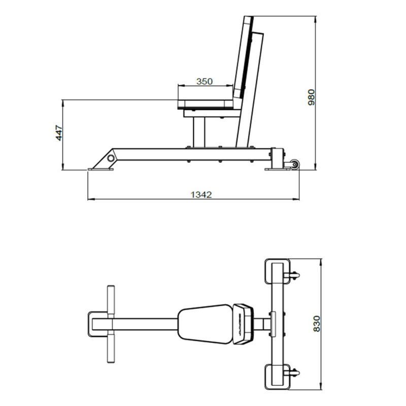 Utility Bench X-FIT 66