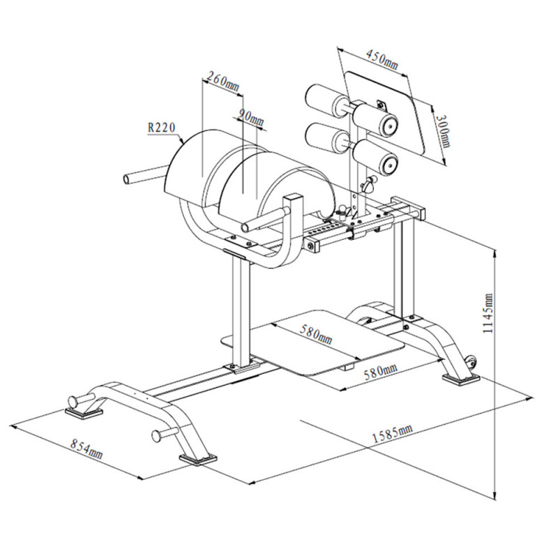 GHD Bench X-FIT 69 GHD Bench X-FIT 69