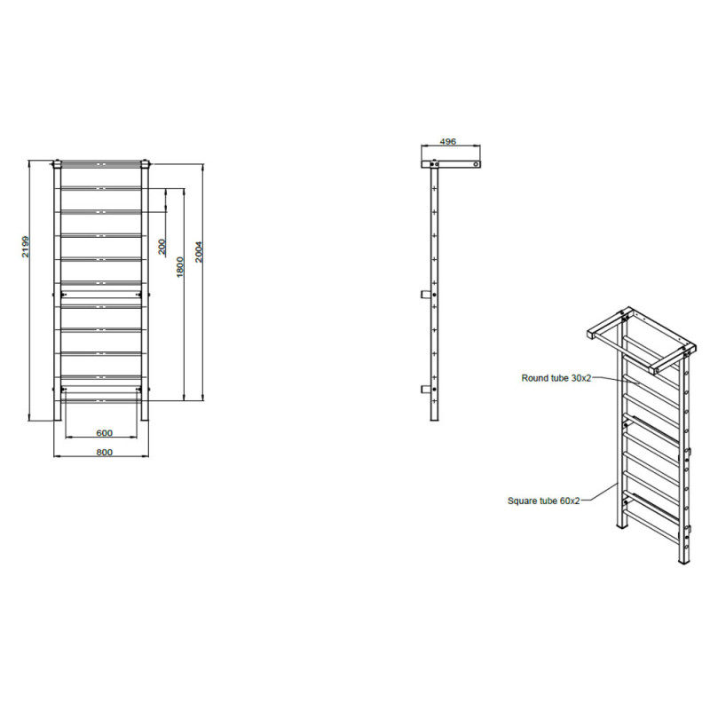 Iron Wallbar X-FIT 51