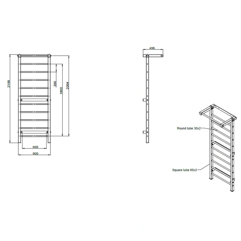 Iron Wallbar X-FIT 51