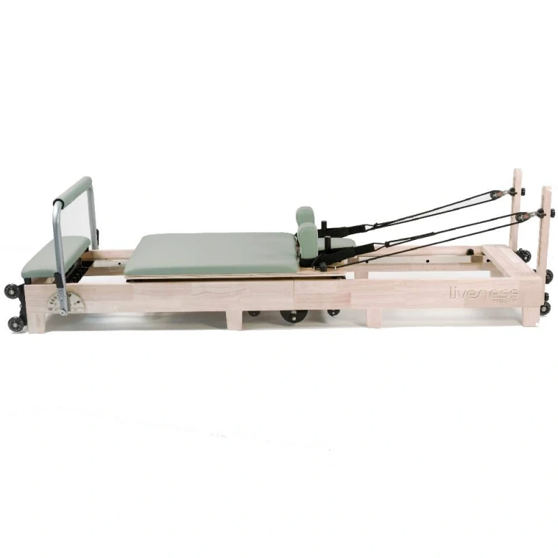 Foldable Reformer  PTX-3000G  oak wood-green tea (Liveness)