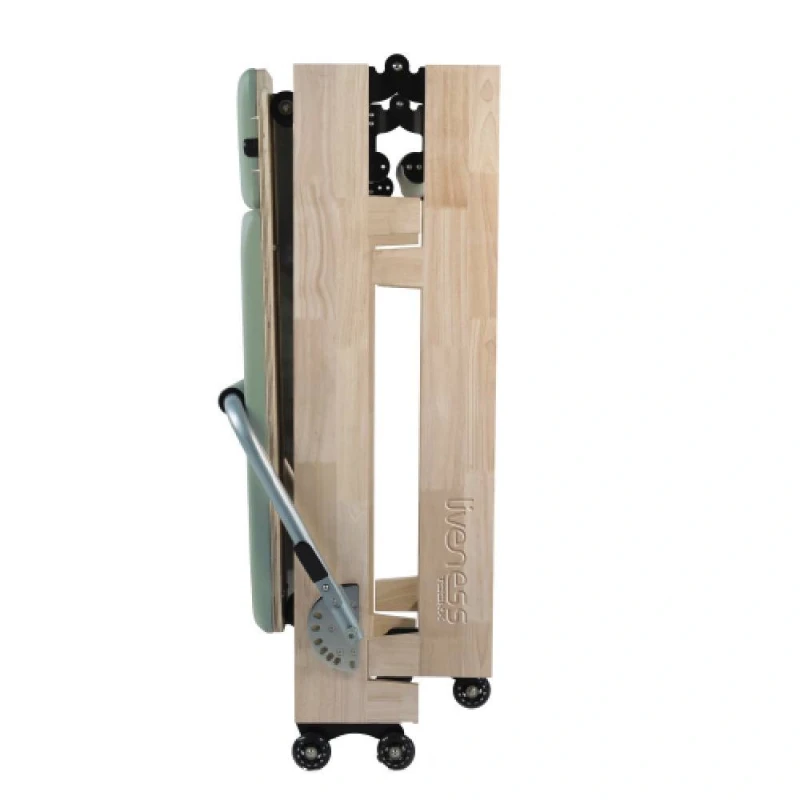 Foldable Reformer  PTX-3000G  oak wood-green tea (Liveness)