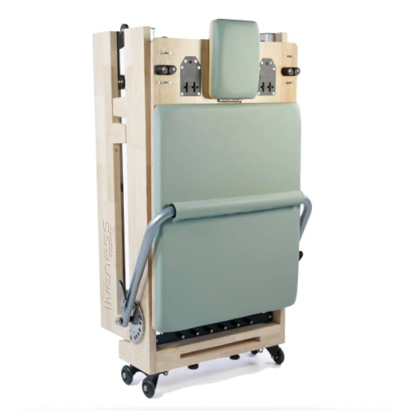 Foldable Reformer  PTX-3000G  oak wood-green tea (Liveness)