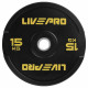 Δίσκος Bumper LivePro Ø50 (15kg) Δίσκος Bumper LivePro Ø50 (15kg)