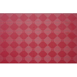 Δάπεδο Προστασίας EVA Διαμάντι 100x100cm 2,5cm Κόκκινο-Μπλε