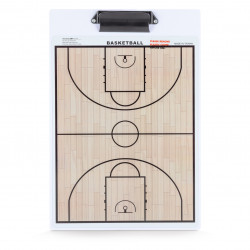 Ταμπλό Προπονητή Basket Διπλής Όψης Μαγνητικό 25,0x37,0 cm