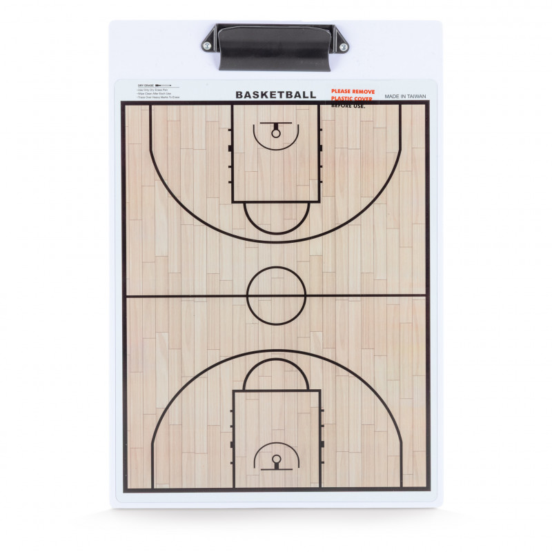 Ταμπλό Προπονητή Basket Διπλής Όψης Μαγνητικό 25,0x37,0 cm