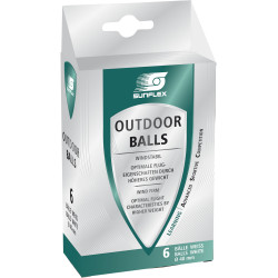 Μπαλάκια Ping Pong Εξωτερικού Χώρου Sunflex PVC 6 Τεμάχια Μπαλάκια Ping Pong Εξωτερικού Χώρου Sunflex PVC 6 Τεμάχια