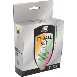 Μπαλάκια Ping Pong Sunflex Training PVC 7 Τεμάχια Μπαλάκια Ping Pong Sunflex Training PVC 7 Τεμάχια