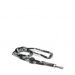 Κορδόνι Ασφαλείας Σφυρίχτρας Whistle Lanyard - Μαύρο