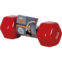 AMILA Vinyl Dumbbell 3Kg AMILA Vinyl Dumbbell 3Kg