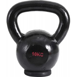 AMILA Kettlebell Cast Iron Rubber Base 10Kg AMILA Kettlebell Cast Iron Rubber Base 10Kg