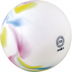 Μπάλα Ρυθμικής Γυμναστικής 19cm FIG Approved, Πολύχρωμη Μπάλα Ρυθμικής Γυμναστικής 19cm FIG Approved, Πολύχρωμη