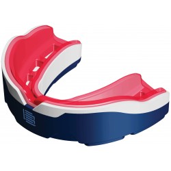 Προστατευτικό Μασελάκι Makura Tephra Max Μπλε/Λευκό/Κόκκινο SR Προστατευτικό Μασελάκι Makura Tephra Max Μπλε/Λευκό/Κόκκινο SR