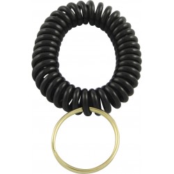 Κορδόνι Σπιράλ Χειρός FOX40 (Μαύρο/Μαύρο/Μαύρο)