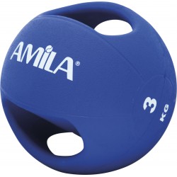 Amila Dual Handle Medicine Ball 3Kg Amila Dual Handle Medicine Ball 3Kg