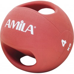 Amila Dual Handle Medicine Ball 4Kg Amila Dual Handle Medicine Ball 4Kg