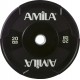 Δίσκος AMILA Black W Bumper 50mm 20Kg