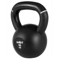 Kettlebell Original Rubber 10 kg - Μαύρο / Λευκό Kettlebell Original Rubber 10 kg - Μαύρο / Λευκό