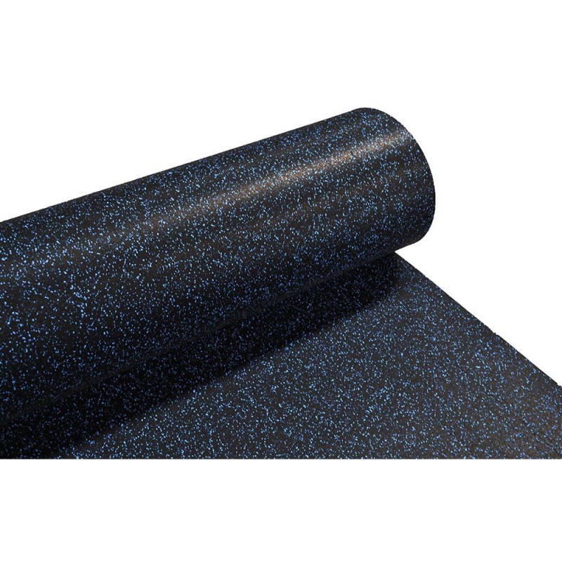 Λαστιχένιο Πάτωμα, Ρολό EPDM, 10x1,2m 8mm Blue Flecks