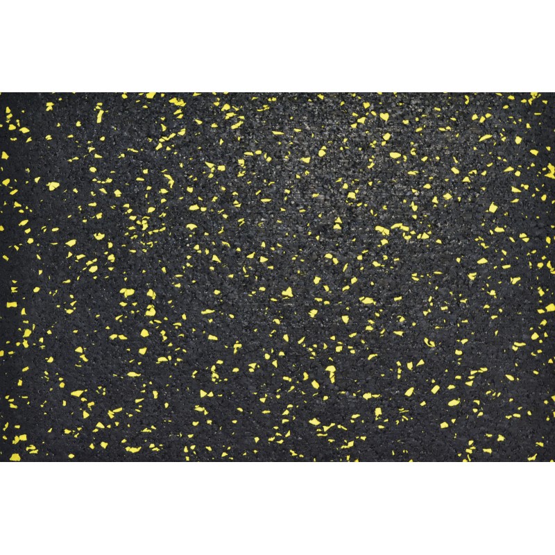 Λαστιχένιο Πάτωμα, Ρολό EPDM, 10x1,2m 8mm Yellow Flecks