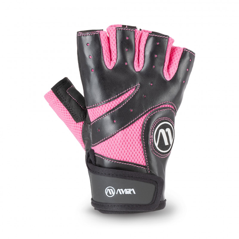 Weight-LiftingGloves Ροζ/Μαύρο M