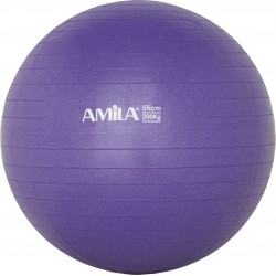 Μπάλα Γυμναστικής 55 cm - Μωβ